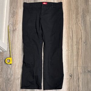 Dickies Juniors Black Chinos